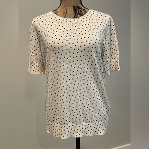 Ann Taylor Factory Dot Sweater
